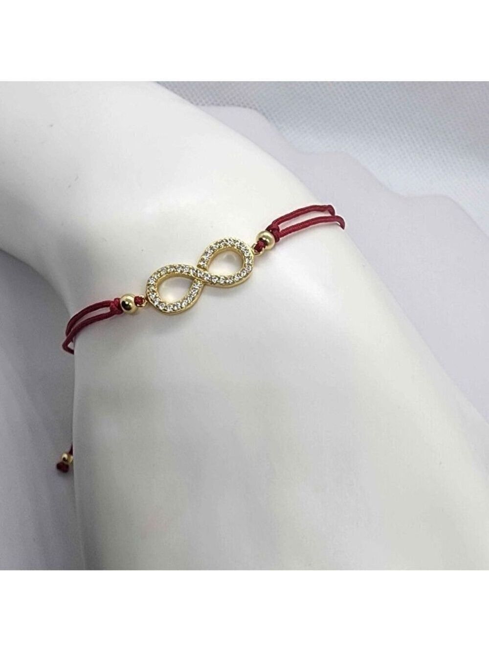Infinity Symbol Bracelet – Sterling Silver 925, Adjustable